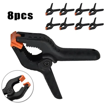 8pcs Heavy Duty DIY Tools Grip Clips Nylon Quick Spring A-Clamps Set 4inch For Various Projects Such As Gluing, Clamping
8pcs Heavy Duty DIY Tools Grip Clips Nylon Quick Spring A-Clamps Set 4inch For Various Projects Such As Gluing, Clamping