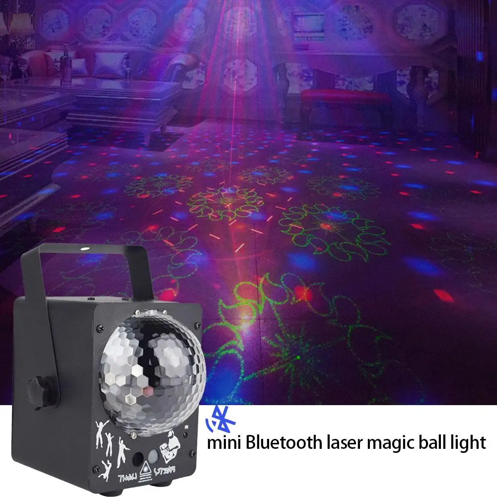 8W LED Stage Light Bluetooth 6.0 Pattern LED Magic Ball Light 60 Style Pattens for DJ Dance Hall KTV etc Lighting
8W LED Stage Light Bluetooth 6.0 Pattern LED Magic Ball Light 60 Style Pattens for DJ Dance Hall KTV etc Lighting