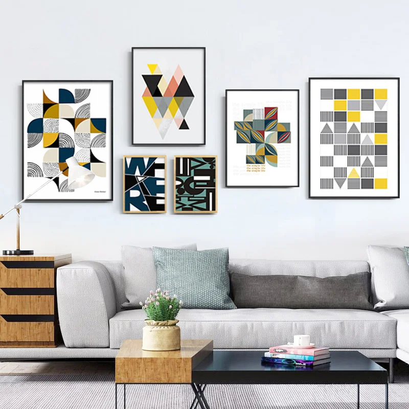 Cartoon Square triangle Posters And Prints Wall Art Canvas Painting Posters And Prints Living Room Home Decors With You
Cartoon Square triangle Posters And Prints Wall Art Canvas Painting Posters And Prints Living Room Home Decors With You