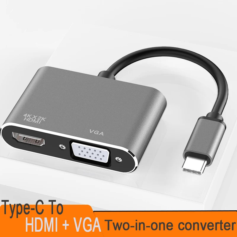 HD USB C HDMI VGA Adapter Type C to HDMI + VGA 4K Thunderbolt 3 for Samsung Galaxy S10/S9/S8 Huawei Mate 20/P30 Pro USB C HDMI
HD USB C HDMI VGA Adapter Type C to HDMI + VGA 4K Thunderbolt 3 for Samsung Galaxy S10/S9/S8 Huawei Mate 20/P30 Pro USB C HDMI