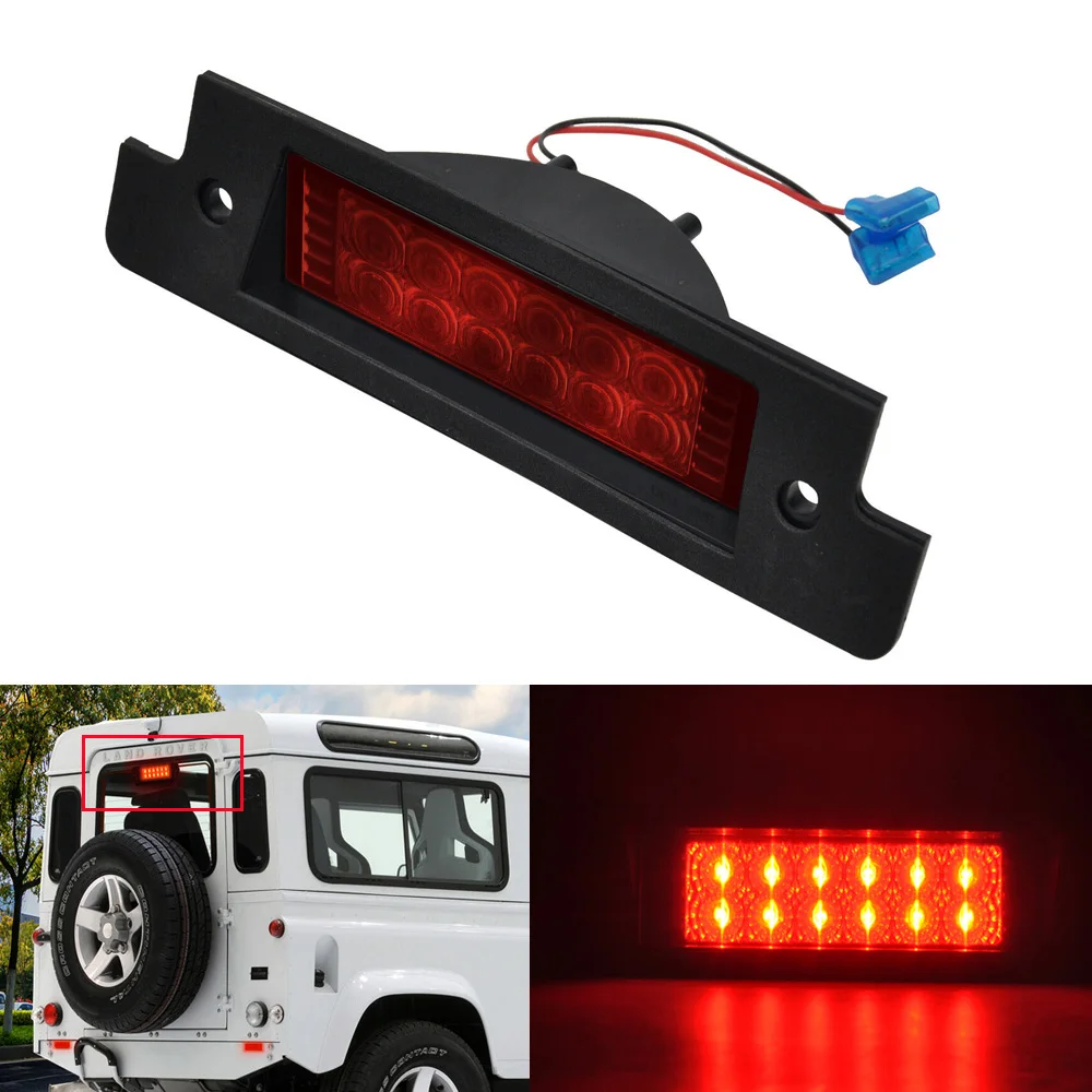 Red Lens 3rd Brake light For Land Rover Defender 90 110 Discovery Series I II LED 3rd Brake Light
Red Lens 3rd Brake light For Land Rover Defender 90 110 Discovery Series I II LED 3rd Brake Light