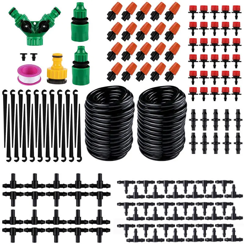 Garden Irrigation System 1/4" Blank Distribution Tubing Watering Drip Kit DIY Saving Water Automatic Irrigation Equipment Set
Garden Irrigation System 1/4" Blank Distribution Tubing Watering Drip Kit DIY Saving Water Automatic Irrigation Equipment Set
