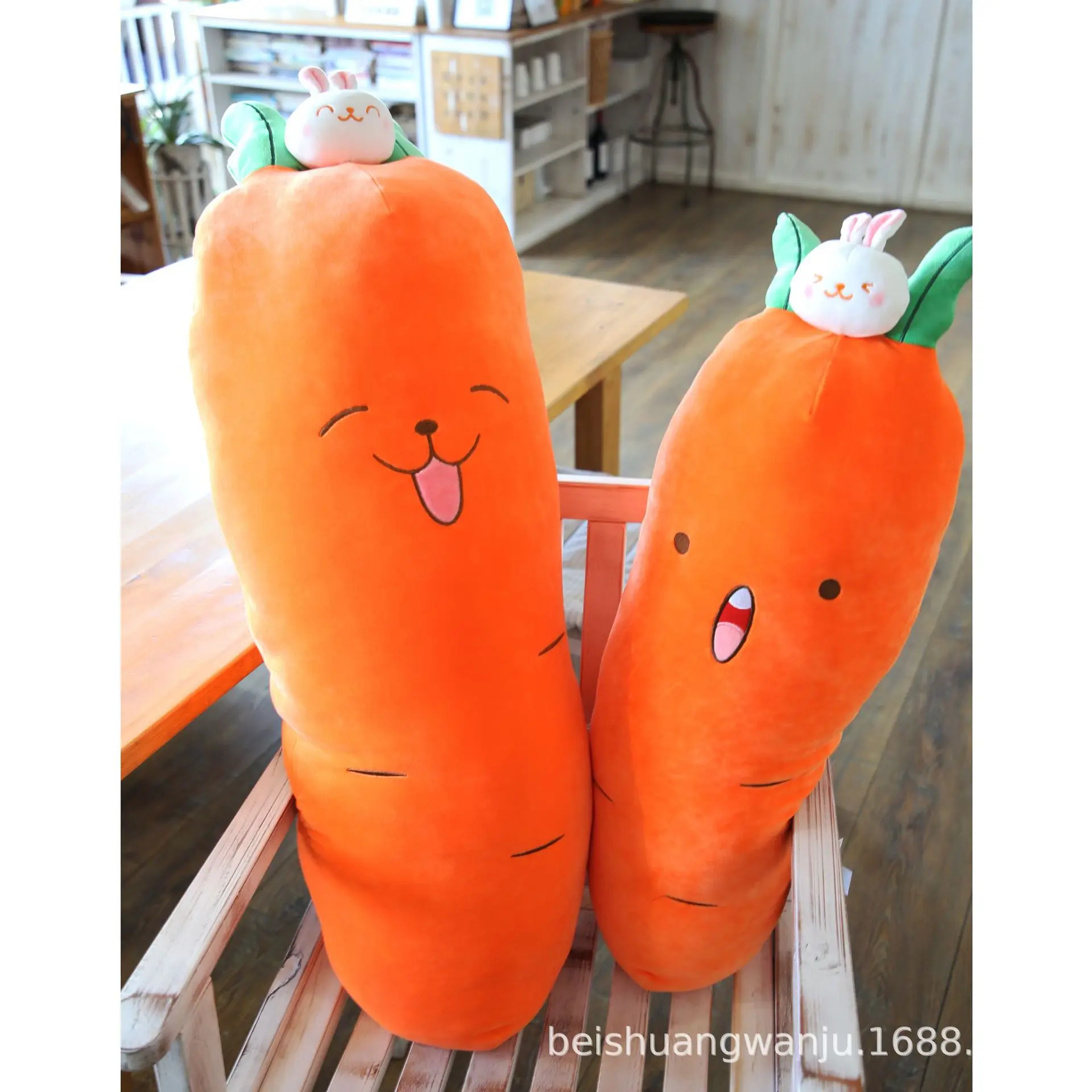 Model Carrot Plush Toys Pillow Large Size Radish Doll Backrest Creative Birthday Gift
Model Carrot Plush Toys Pillow Large Size Radish Doll Backrest Creative Birthday Gift