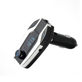 Newest Universal Bluetooth X7 Car Kit Handsfree FM Transmitter Radio MP3 Player USB Charger Silver for Phones Car-styling
Newest Universal Bluetooth X7 Car Kit Handsfree FM Transmitter Radio MP3 Player USB Charger Silver for Phones Car-styling
