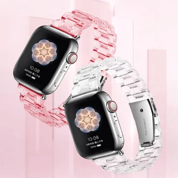 Apple Watch Band For Apple watch 5 series 6 SE 4 3 2 with pin clasp hard candy 3 rows Jewly strap For iWatch Series replacement
Apple Watch Band For Apple watch 5 series 6 SE 4 3 2 with pin clasp hard candy 3 rows Jewly strap For iWatch Series replacement