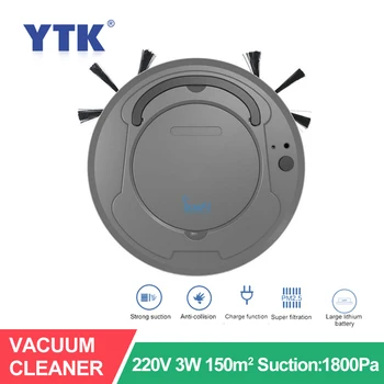 1800 Household Vacuum Cleaner Three-in-one Multi-function Sweeping Robot Automatic Rechargeable Intelligent Floor Cleaner
1800 Household Vacuum Cleaner Three-in-one Multi-function Sweeping Robot Automatic Rechargeable Intelligent Floor Cleaner