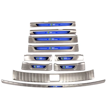 stainless steel Rear Bumper Car door cover inside and outside door sill plate for 2018-2019 Hyundai ix35 Car Styling
stainless steel Rear Bumper Car door cover inside and outside door sill plate for 2018-2019 Hyundai ix35 Car Styling