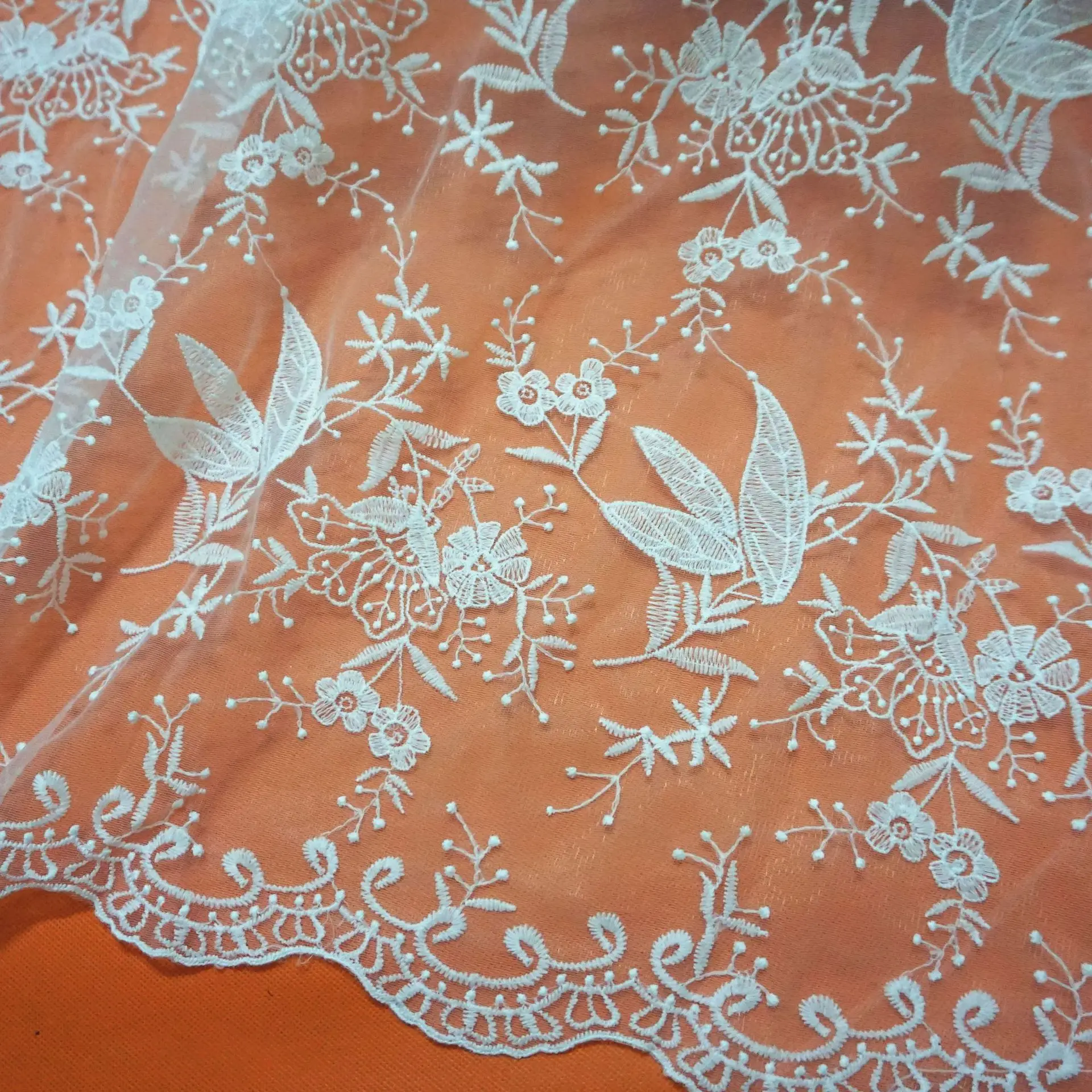 2 Yards 130cm wide mesh lace fabric milk silk lace DIY wedding dress accessories embroidery lace fabric
2 Yards 130cm wide mesh lace fabric milk silk lace DIY wedding dress accessories embroidery lace fabric