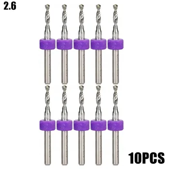 10pcs 2.1-3.0mm PCB Printing Circuit Board Micro Mini Drill Bits Carbide Kit Drilling Replacement Accessories
10pcs 2.1-3.0mm PCB Printing Circuit Board Micro Mini Drill Bits Carbide Kit Drilling Replacement Accessories