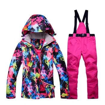New Thick Warm Women's Ski Suit Waterproof Windproof Skiing and Snowboarding Jacket Pants Set Winter Jacket Women Snow Costumes
New Thick Warm Women's Ski Suit Waterproof Windproof Skiing and Snowboarding Jacket Pants Set Winter Jacket Women Snow Costumes