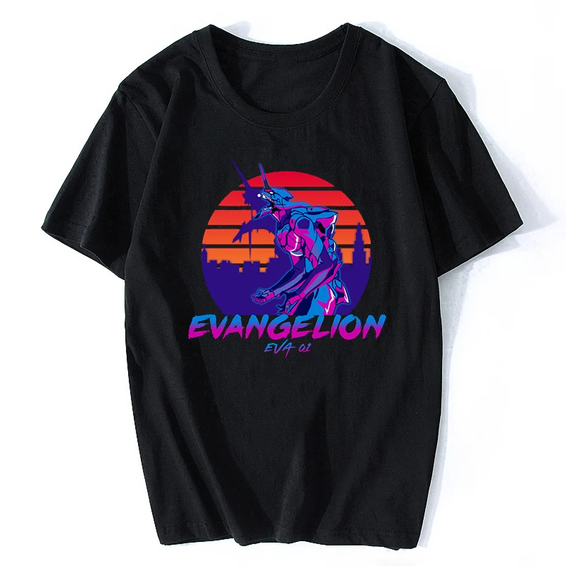 Neon Genesis Evangelion T Shirt ATTACK ANGEL EVA 01 02 Anime Japan Vaporwave T-shirt Short Sleeve Harajuku Streetwear Tshirt
Neon Genesis Evangelion T Shirt ATTACK ANGEL EVA 01 02 Anime Japan Vaporwave T-shirt Short Sleeve Harajuku Streetwear Tshirt