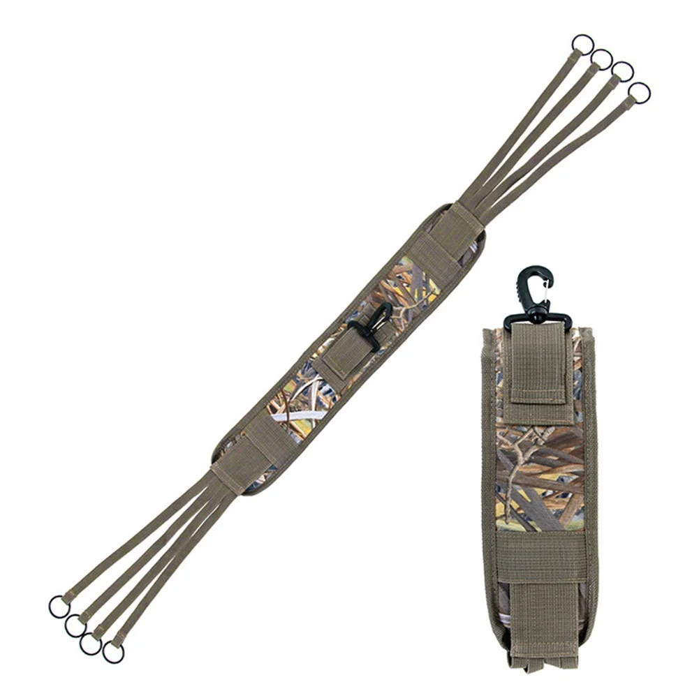 Hunting Oxford Cloth Bird Duck Strap Hanger Adjustable 8 Loop Gun Bag Camouflage Shooting Hunting Duck Strap Hanger Carrier Belt
Hunting Oxford Cloth Bird Duck Strap Hanger Adjustable 8 Loop Gun Bag Camouflage Shooting Hunting Duck Strap Hanger Carrier Belt