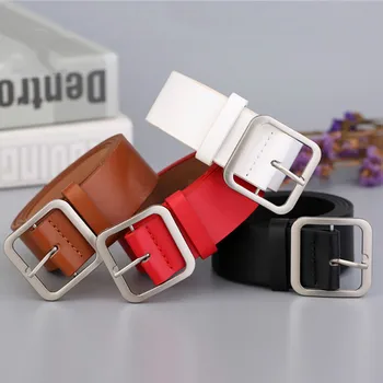 Jeans Concave Shape Pu Square Buckle Belt Women 2020 Wide Belt Chic Student Korean Fashion Ins Belt Wild Belt Designers Unisex
Jeans Concave Shape Pu Square Buckle Belt Women 2020 Wide Belt Chic Student Korean Fashion Ins Belt Wild Belt Designers Unisex