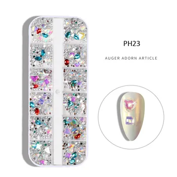 1 Box Rose Flower Rivet Studs Silver/Gold Pearl Crystal Nail Rhinestones Set Mixed Sparkling Stones Gems Manicure Accessories
1 Box Rose Flower Rivet Studs Silver/Gold Pearl Crystal Nail Rhinestones Set Mixed Sparkling Stones Gems Manicure Accessories