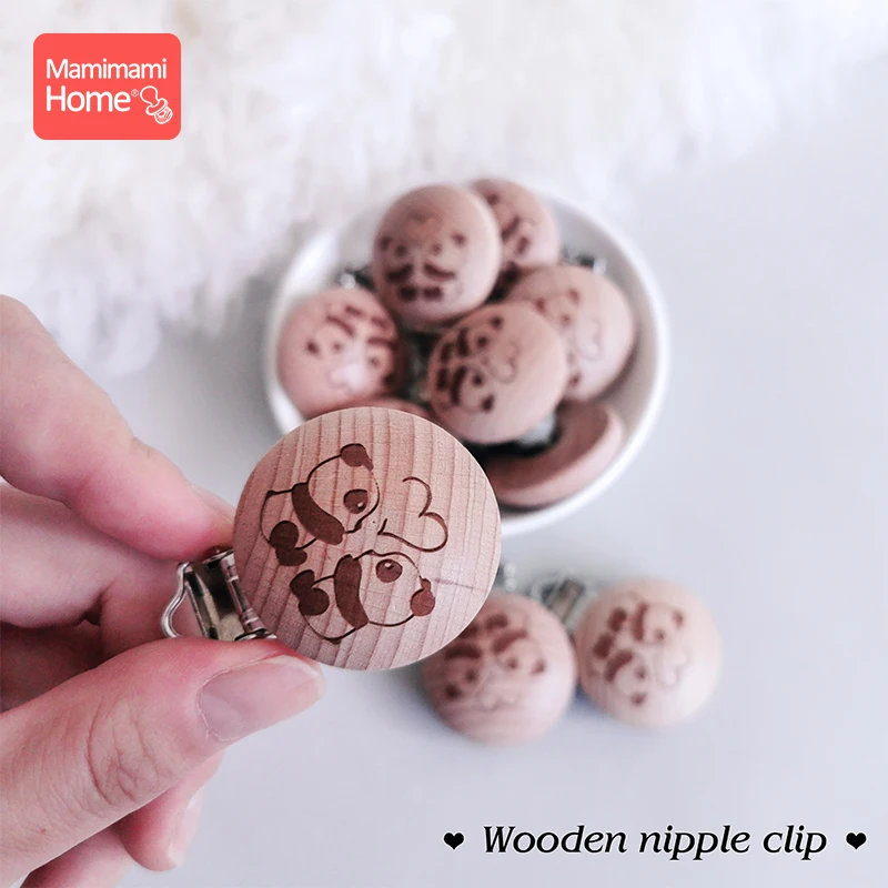 Mamihome 3pc Baby Pacifier Clip Wooden Teether Panda Bpa Free Beech Soother Clasp Wooden Blank Nipple Holder Childen'S Goods Toy
Mamihome 3pc Baby Pacifier Clip Wooden Teether Panda Bpa Free Beech Soother Clasp Wooden Blank Nipple Holder Childen'S Goods Toy