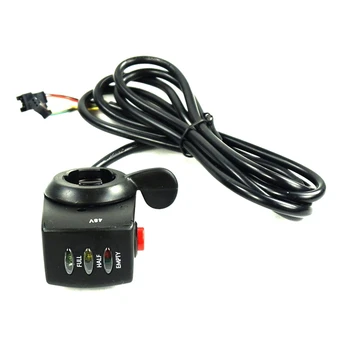 ABGZ-E-Bike Thumb Throttle with LCD Display Electric Scooter Handlebar Black Thumb Throttle Grips Bicycle Accessories
ABGZ-E-Bike Thumb Throttle with LCD Display Electric Scooter Handlebar Black Thumb Throttle Grips Bicycle Accessories