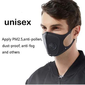 5 pcs Face Mask Dust Mask Breathable PM2.5 Activated Carbon Filter with Breath Valve Can Be Washed Reusable Men Women Masks
5 pcs Face Mask Dust Mask Breathable PM2.5 Activated Carbon Filter with Breath Valve Can Be Washed Reusable Men Women Masks