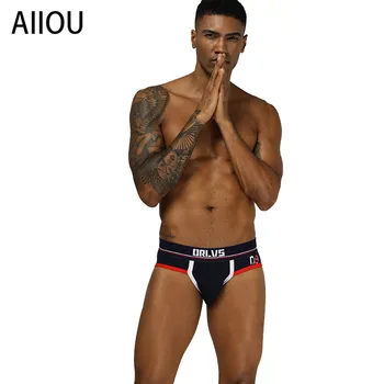 AIIOU 4Pcs/Lot Men Briefs Sexy Underwear Cotton Male Panties Slip Cueca Gay Underpants Fashion Solid Briefs Underpants for Men
AIIOU 4Pcs/Lot Men Briefs Sexy Underwear Cotton Male Panties Slip Cueca Gay Underpants Fashion Solid Briefs Underpants for Men