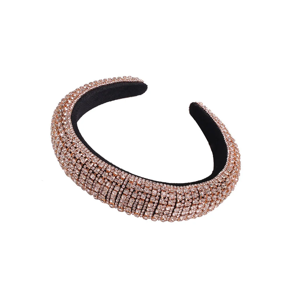 European and American Wholesale Headband Thickened Non-slip Hairpin Sponge Rhinestone Headband Female High Headwear
European and American Wholesale Headband Thickened Non-slip Hairpin Sponge Rhinestone Headband Female High Headwear