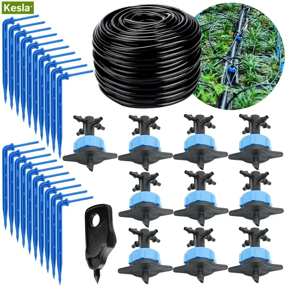 20M/10SET 4-Way Outlets 2L 4L 8L Drip Arrow Irrigation Transmitter Dripper Sprinkler irrigation system Potted Plant Greenhouses
20M/10SET 4-Way Outlets 2L 4L 8L Drip Arrow Irrigation Transmitter Dripper Sprinkler irrigation system Potted Plant Greenhouses