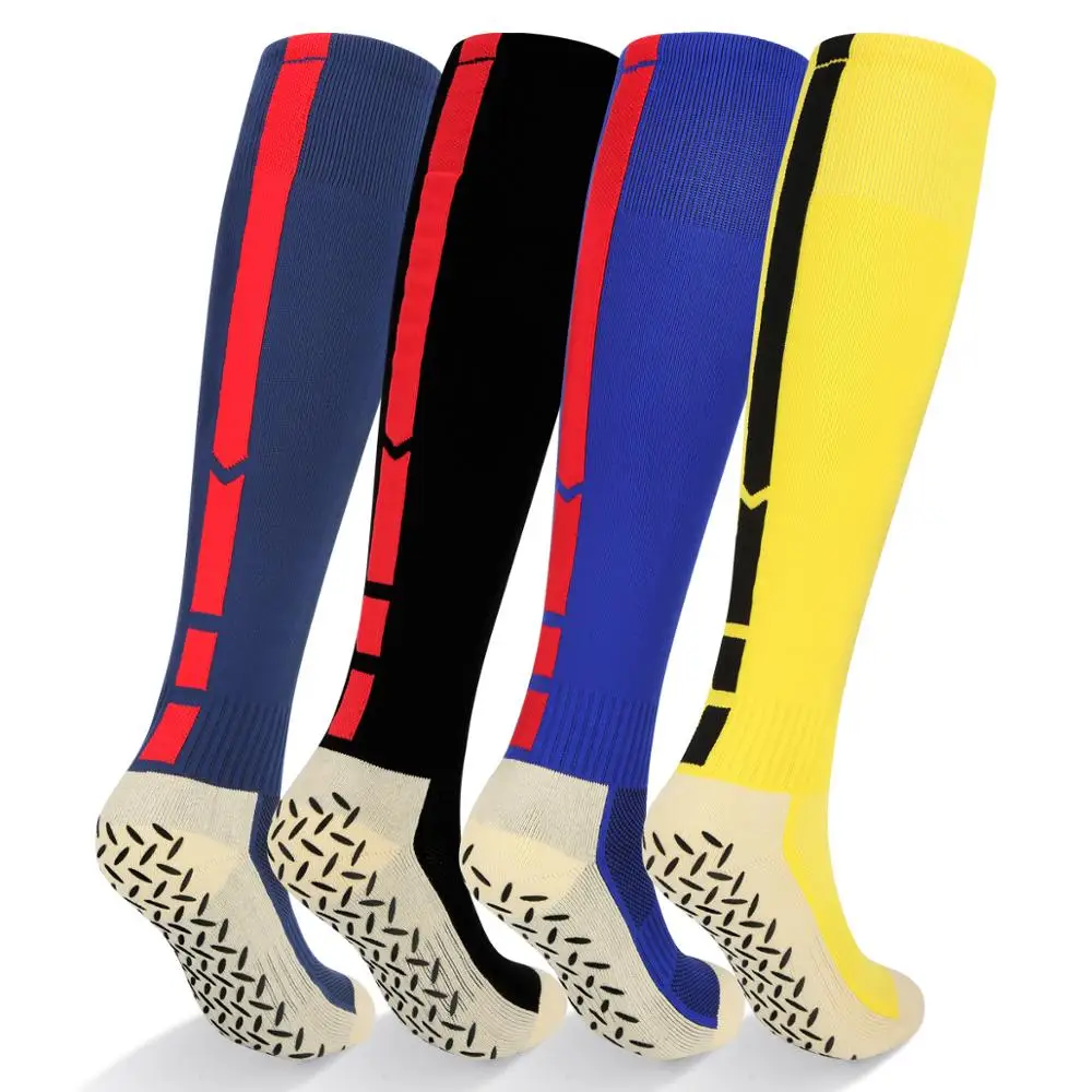 YUEDGE Men Anti Slip Sport Socks Cotton Stocking Knee-High Football Soccer Sock
YUEDGE Men Anti Slip Sport Socks Cotton Stocking Knee-High Football Soccer Sock