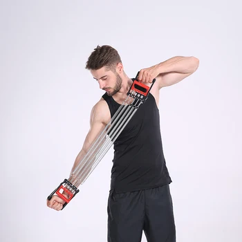 Chest Expander Hand Gripper 5 Springs Muscle Pulling Strength Training Exercise Home Gym Workout Tool
Chest Expander Hand Gripper 5 Springs Muscle Pulling Strength Training Exercise Home Gym Workout Tool