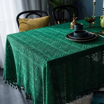 Handmade knit tablecloth Hollow Decorative Round Table Cover Minimalist Tablecloth For Dining Table Cover
Handmade knit tablecloth Hollow Decorative Round Table Cover Minimalist Tablecloth For Dining Table Cover