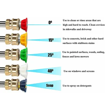 1/4 Inch Quick Connector Pressure Washer Gutter Cleaner Attachment With 5 Nozzle Home Graden Supplies
1/4 Inch Quick Connector Pressure Washer Gutter Cleaner Attachment With 5 Nozzle Home Graden Supplies