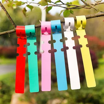 100Pcs Plastic Plant Markers Waterproof Nursery Plant Tags Garden Hanging Tree Markers Colorful Plant Markers Tray Mark Tools 
100Pcs Plastic Plant Markers Waterproof Nursery Plant Tags Garden Hanging Tree Markers Colorful Plant Markers Tray Mark Tools