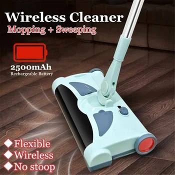 Hot Sale Ultra Quiet Stainless Home Wireless Electric Hand Push Sweeper Spinning Broom Mop Household Cleaning
Hot Sale Ultra Quiet Stainless Home Wireless Electric Hand Push Sweeper Spinning Broom Mop Household Cleaning