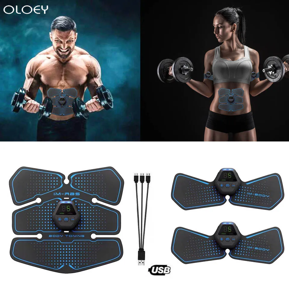 ABS/EMS Wireless Muscle Stimulator Trainer Electric Smart Fitness Abdominal Training Weight Loss Stickers USB Rechargeable Gym
ABS/EMS Wireless Muscle Stimulator Trainer Electric Smart Fitness Abdominal Training Weight Loss Stickers USB Rechargeable Gym