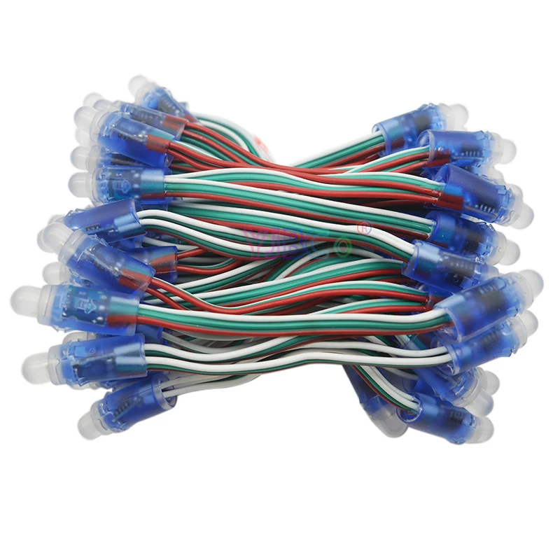 50 Pcs WS2811 IC RGB Pixel LED Module Light DC5V Full Color Great for decoration advertising lights Waterproof IP67
50 Pcs WS2811 IC RGB Pixel LED Module Light DC5V Full Color Great for decoration advertising lights Waterproof IP67