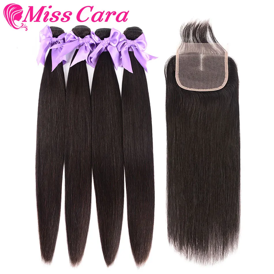 Malaysian Straight Hair 4 Bundles With 4*4 Middle/Free Part Closure 100% Human Hair Bundles With Closure Closure Miss Cara Remy
Malaysian Straight Hair 4 Bundles With 4*4 Middle/Free Part Closure 100% Human Hair Bundles With Closure Closure Miss Cara Remy