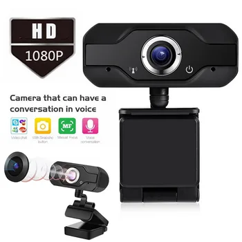 HD Webcam Built-in Mics Smart 1080P Web Camera USB Pro Stream Camera For Desktop Laptops PC Game Cam For OS Windows10/8
HD Webcam Built-in Mics Smart 1080P Web Camera USB Pro Stream Camera For Desktop Laptops PC Game Cam For OS Windows10/8