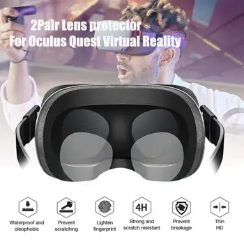 2 Pair TPU Soft Film Lens Protector HD Transparent Clear Film for Oculus Quest /Oculus Rift S /Oculus Go Anti-scratch Dust-proof
2 Pair TPU Soft Film Lens Protector HD Transparent Clear Film for Oculus Quest /Oculus Rift S /Oculus Go Anti-scratch Dust-proof