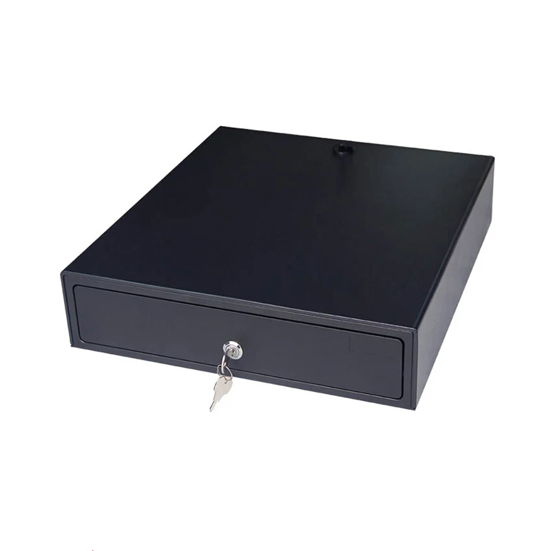 Cash Register Drawer with RJ11 Interface POS Cash Drawer for Commercial POS systerm Cash Box
Cash Register Drawer with RJ11 Interface POS Cash Drawer for Commercial POS systerm Cash Box
