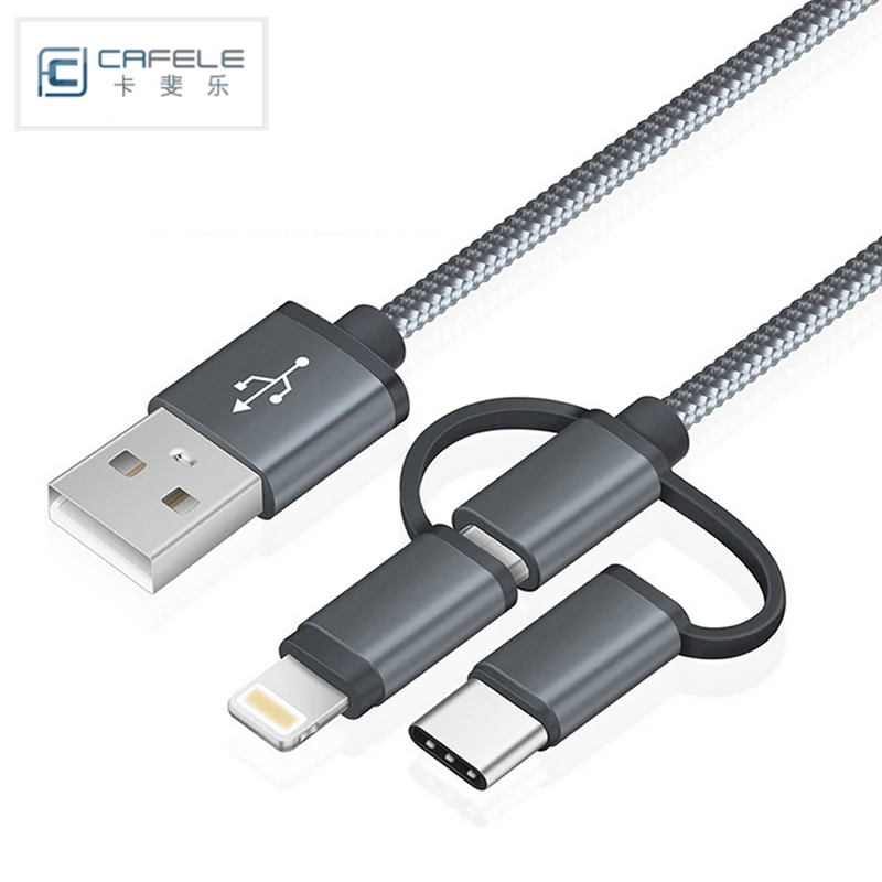 3-in-1 USB C Cable for Micro USB Type C Mobile Phone Charger Cable for samsung note 9 10 8 One Plus 6 7 Pro Charging Data Cable
3-in-1 USB C Cable for Micro USB Type C Mobile Phone Charger Cable for samsung note 9 10 8 One Plus 6 7 Pro Charging Data Cable