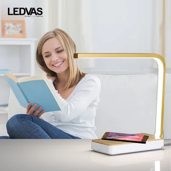 LEDVAS modern bedroom reading light 12W mild light protection, touch dimming, bedside reading, mobile phone wireless charging
LEDVAS modern bedroom reading light 12W mild light protection, touch dimming, bedside reading, mobile phone wireless charging
