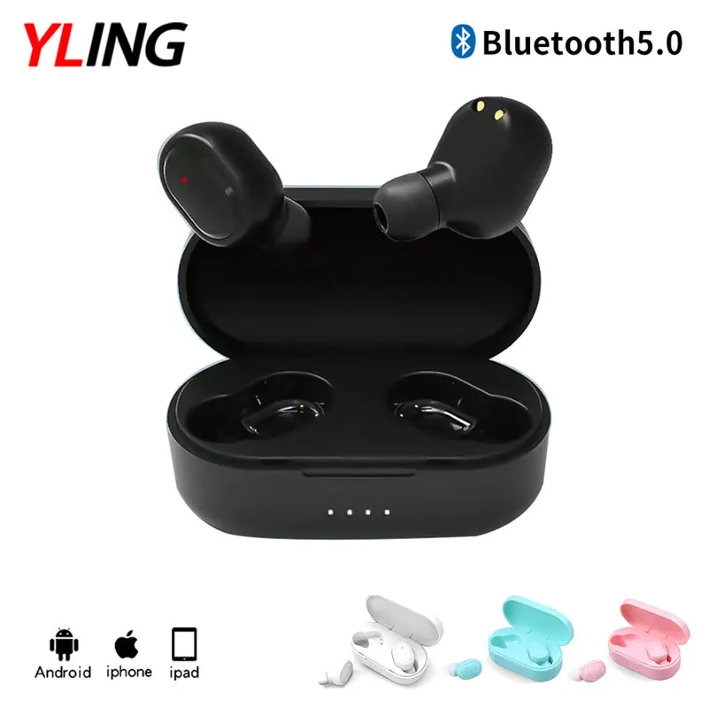 TWS Bluetooth Headset 5.0 True Wireless Headset Stereo Game Sports In-ear Earplugs Waterproof with Microphone Hands-free Xiaomi
TWS Bluetooth Headset 5.0 True Wireless Headset Stereo Game Sports In-ear Earplugs Waterproof with Microphone Hands-free Xiaomi