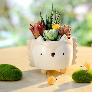 Small Ceramics Pots Colorful Simulation Animal Mini Succulent Pots Flower Pots Garden Decorations Outdoor Decor with Bottom Drai
Small Ceramics Pots Colorful Simulation Animal Mini Succulent Pots Flower Pots Garden Decorations Outdoor Decor with Bottom Drai