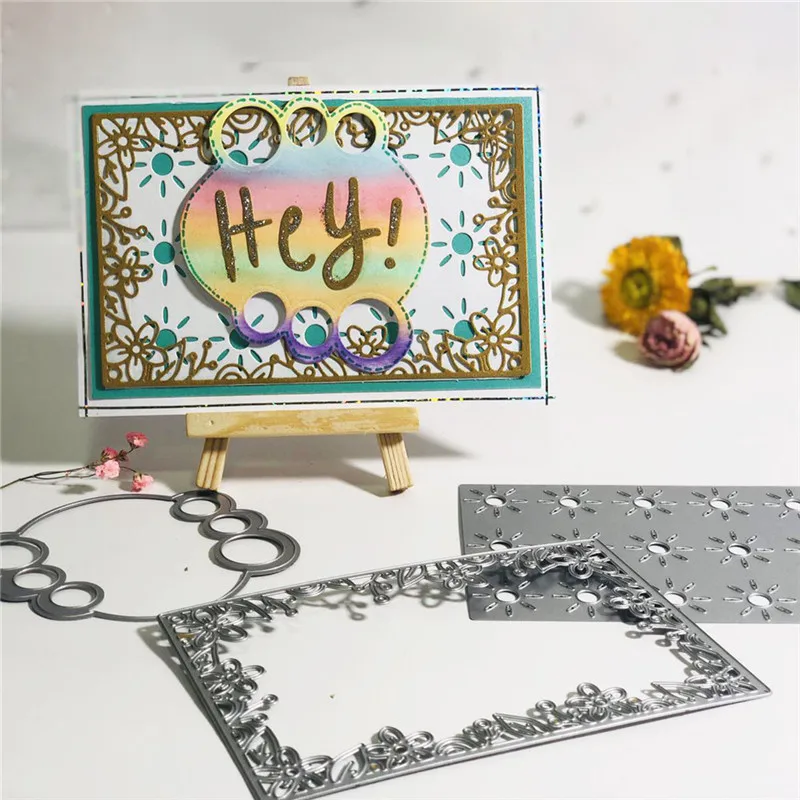 Eastshape Dies Sunflower Frame Border Metal Cutting Dies New 2019 for Scrapbooking Craft Card Embossing Diecut Template Stencil
Eastshape Dies Sunflower Frame Border Metal Cutting Dies New 2019 for Scrapbooking Craft Card Embossing Diecut Template Stencil