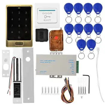 023ID Bronze Door Access Control System Kit With Magnetic Lock ID Card Reader Remote Control cerradura electrica
023ID Bronze Door Access Control System Kit With Magnetic Lock ID Card Reader Remote Control cerradura electrica