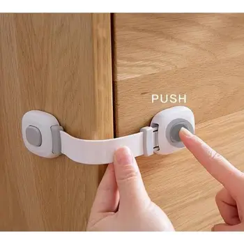 Adjustable Child Safety Locks Cabinets Toilet Lid Drawer Washing Machine Jammer Children Baby Safety Care Home Room Accessory
Adjustable Child Safety Locks Cabinets Toilet Lid Drawer Washing Machine Jammer Children Baby Safety Care Home Room Accessory