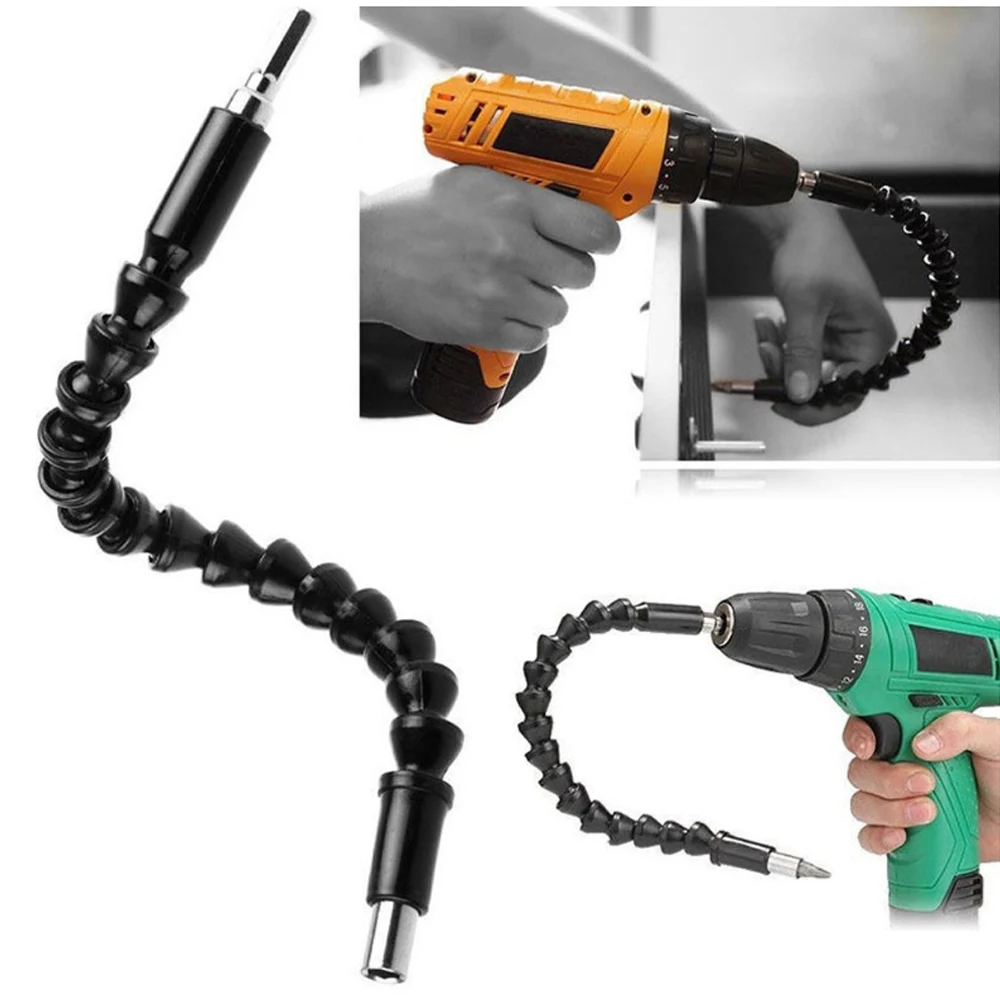 Electric Drill Screwdriver Bit Multifunctional Universal Snake flexible Hose Cardan Shaft Connection Soft Extension Rod Link
Electric Drill Screwdriver Bit Multifunctional Universal Snake flexible Hose Cardan Shaft Connection Soft Extension Rod Link