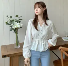 New Shirt Oversize female Tops Women Long sleeve Girls Blouse Autumn New Women Blouses White Blue femme Blusas
New Shirt Oversize female Tops Women Long sleeve Girls Blouse Autumn New Women Blouses White Blue femme Blusas