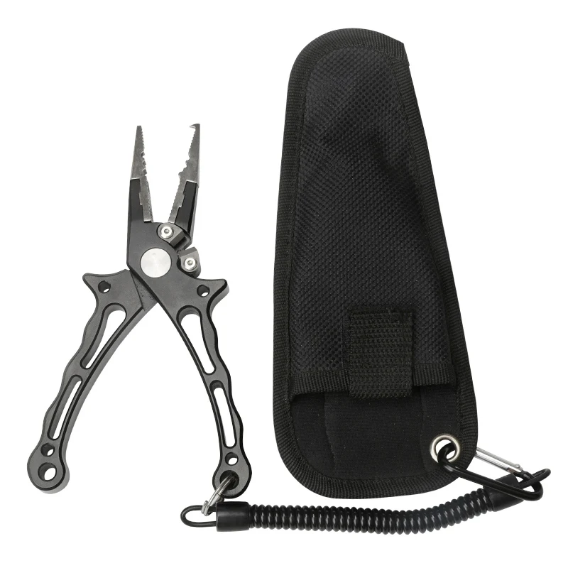 New Aluminum Fishing Pliers Scissors Line Cutter Braid Cutter Hook Remover With Lanyard Outdoor Fishing Tackle Tools
New Aluminum Fishing Pliers Scissors Line Cutter Braid Cutter Hook Remover With Lanyard Outdoor Fishing Tackle Tools