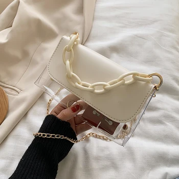 NEW Original Design Summer Fashion Chain Pouch & Fashion Transparent Chain Crossbody Bag Width 20cm Height 12cm Thickness 2cm
NEW Original Design Summer Fashion Chain Pouch & Fashion Transparent Chain Crossbody Bag Width 20cm Height 12cm Thickness 2cm