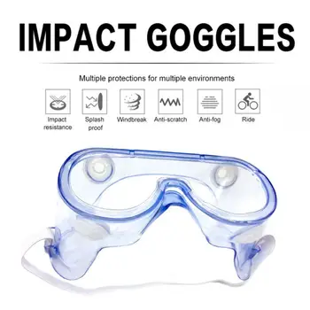 1/2/5pcs Protective Safety Goggles Wide Vision Vent Prevent Eye Mask Anti-Fog Splash Goggle Isolator Goggle Safety
1/2/5pcs Protective Safety Goggles Wide Vision Vent Prevent Eye Mask Anti-Fog Splash Goggle Isolator Goggle Safety
