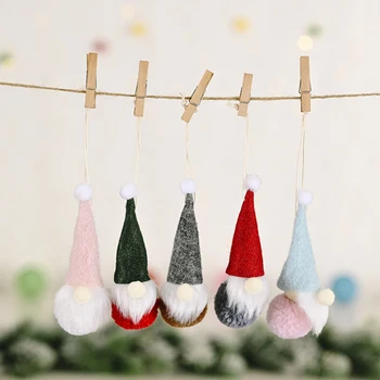 Felt Christmas Ornaments Mini Xmas Hanging Gnomes Tomte Figurines Home Decorations
Felt Christmas Ornaments Mini Xmas Hanging Gnomes Tomte Figurines Home Decorations