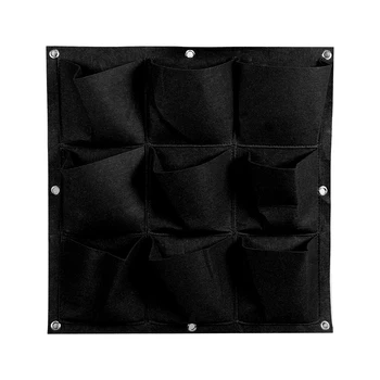 2020 New 9 Pocket Outdoor Indoor Wall Hanging Planter Vertical Felt Garden Plant Grow Bag Gardening Planting Container Bags 
2020 New 9 Pocket Outdoor Indoor Wall Hanging Planter Vertical Felt Garden Plant Grow Bag Gardening Planting Container Bags